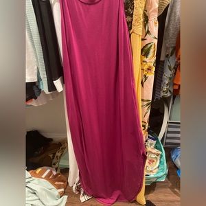 Maxi Dress Magenta
